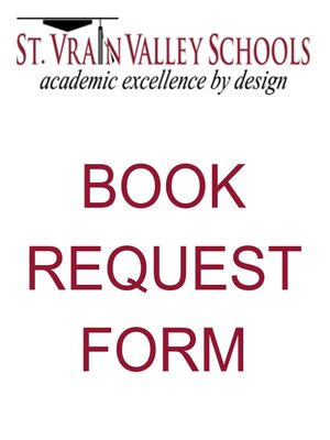 cover image of Request a Book for Sora